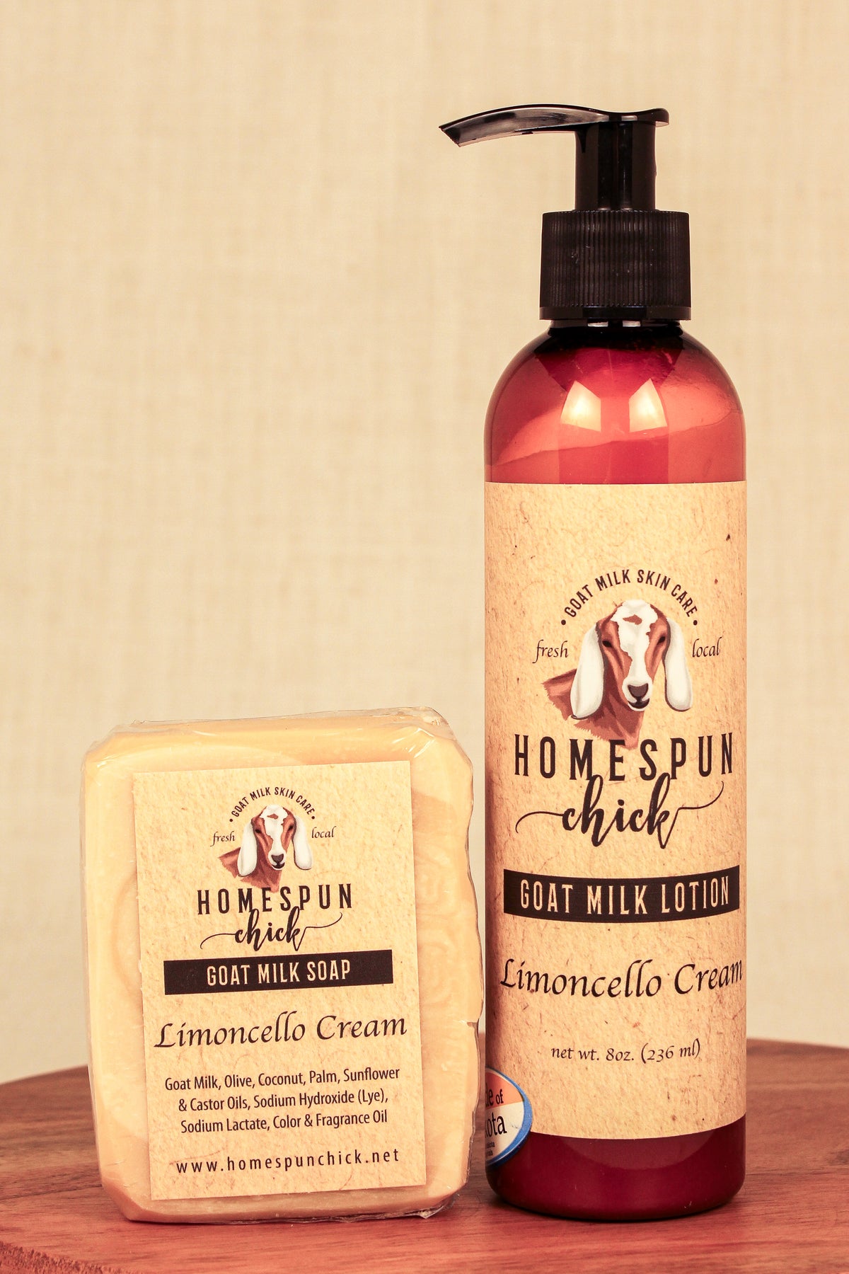Limoncello Cream Goat Milk Soap
