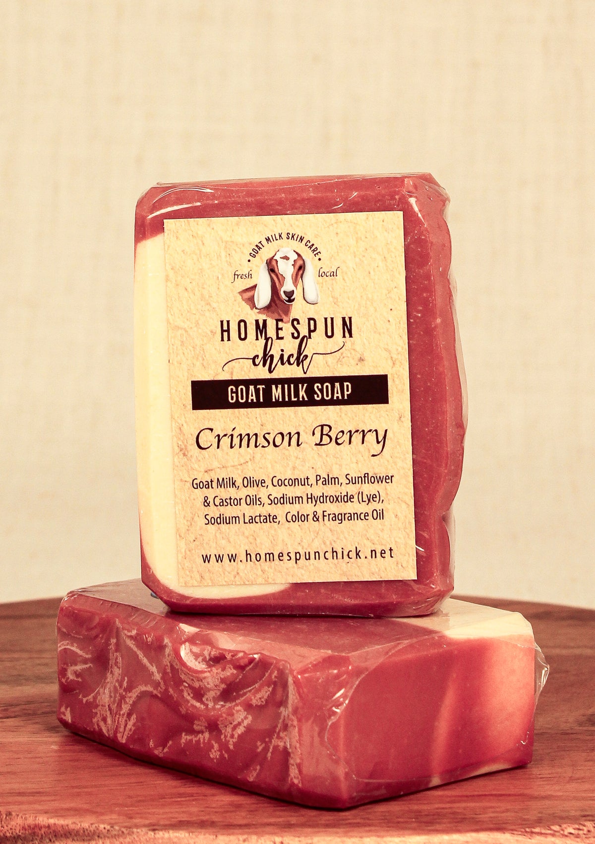 Crimson Berry Goat Milk Soap
