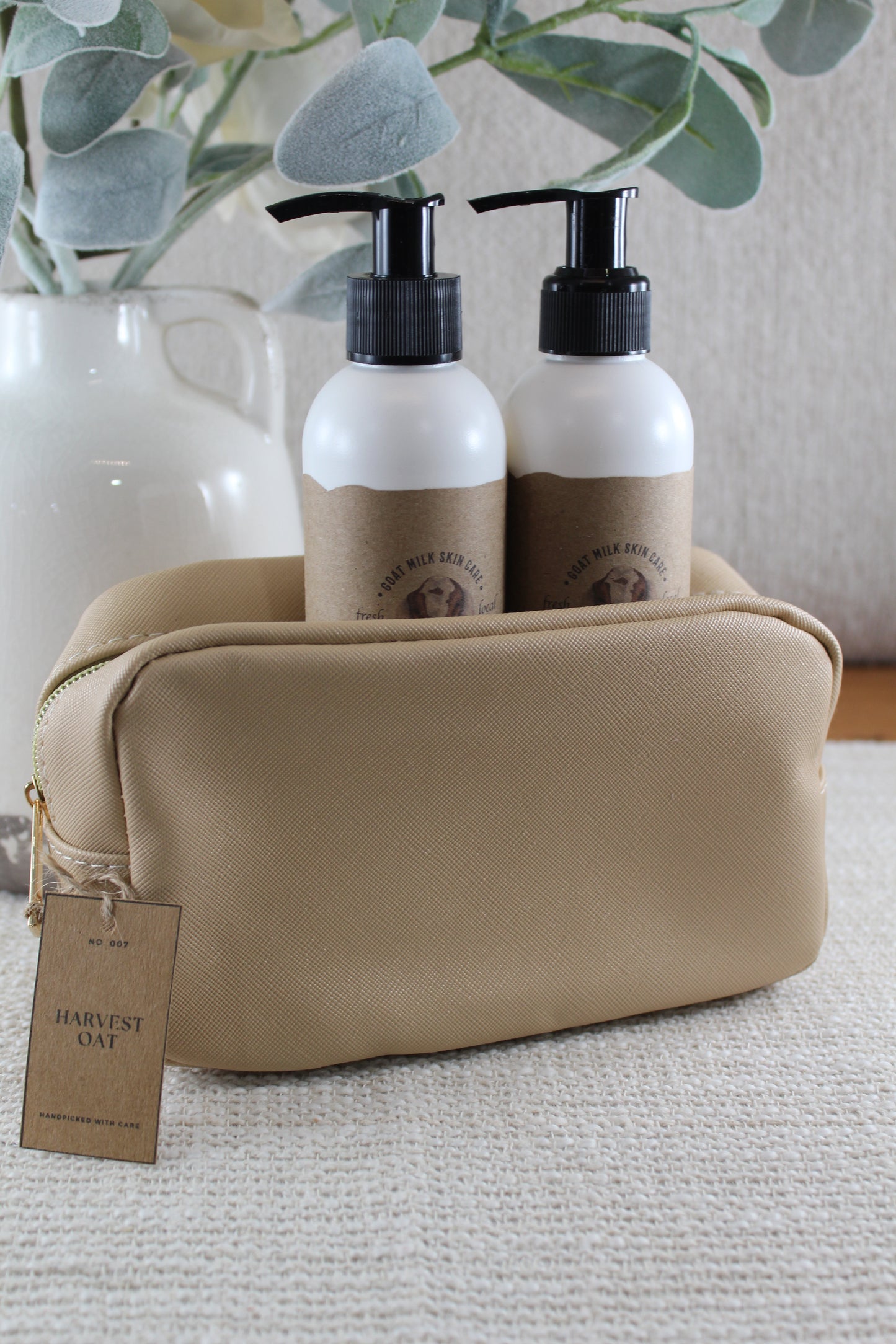 Harvest Oat Cosmetic Case- (Case Only)