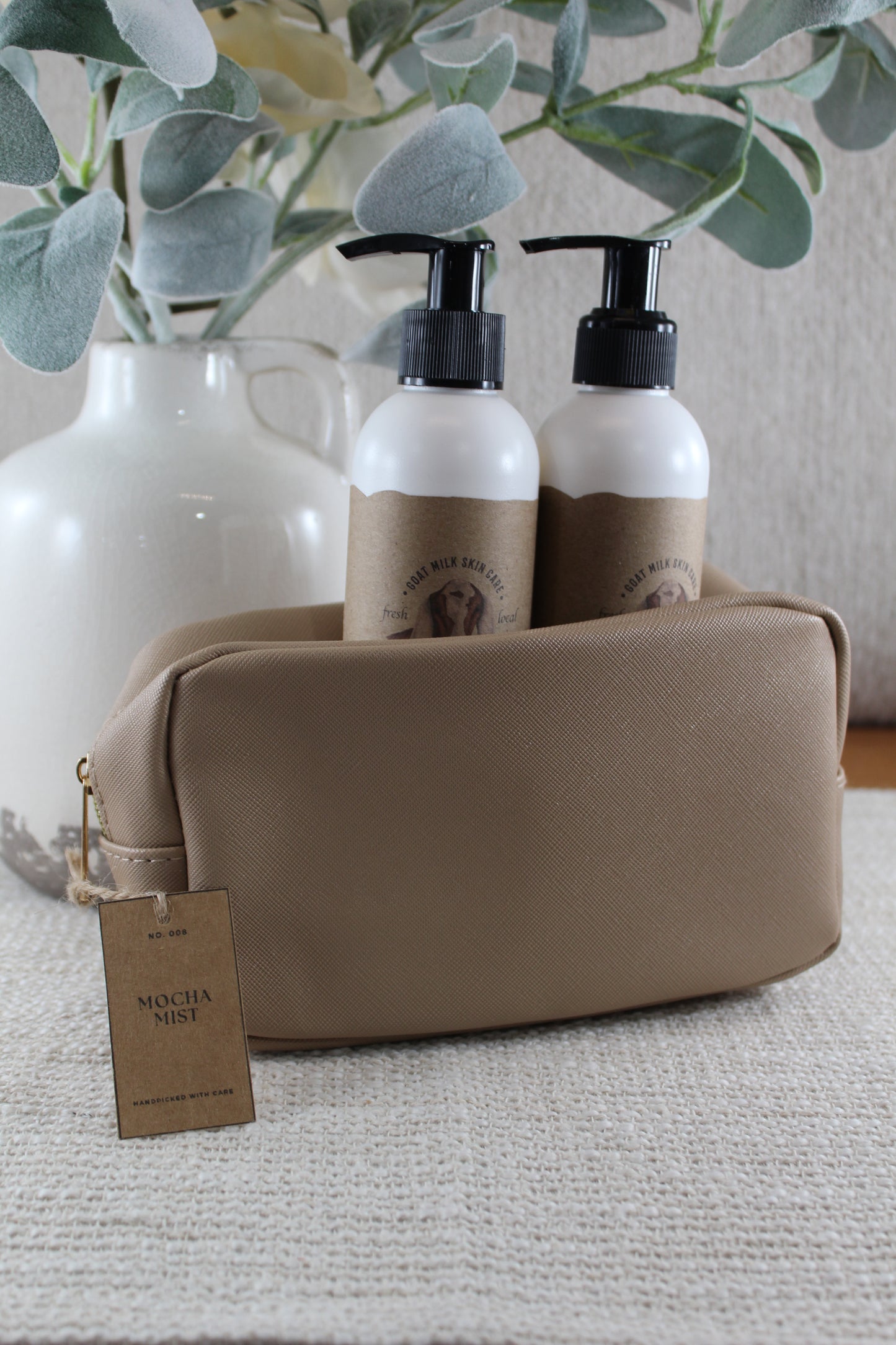 Mocha Mist Cosmetic Case- (Case Only)