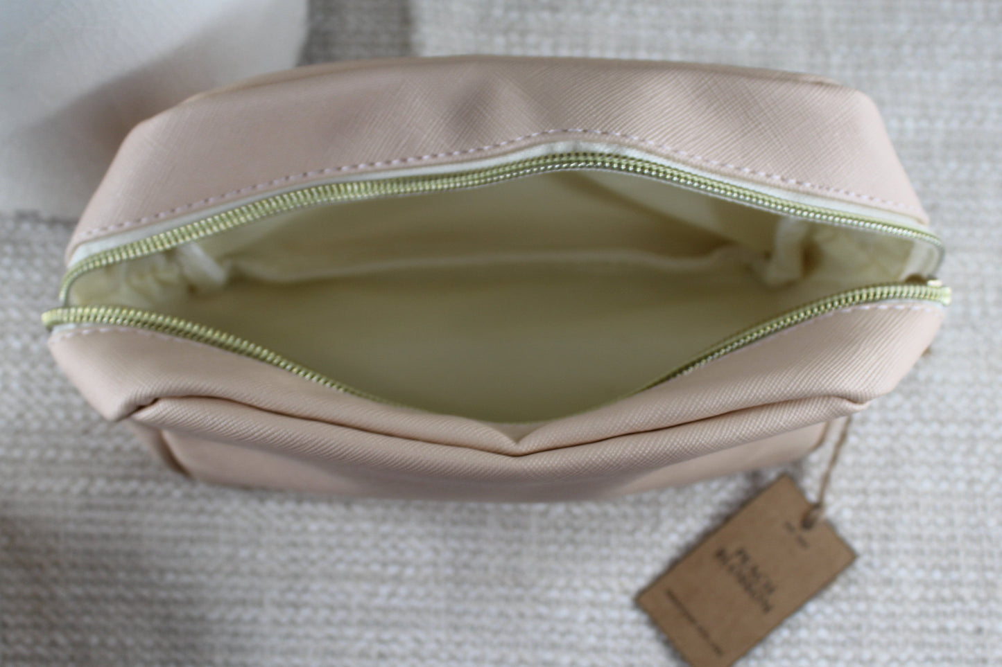 Peach Blossom Cosmetic Case- (Case Only)