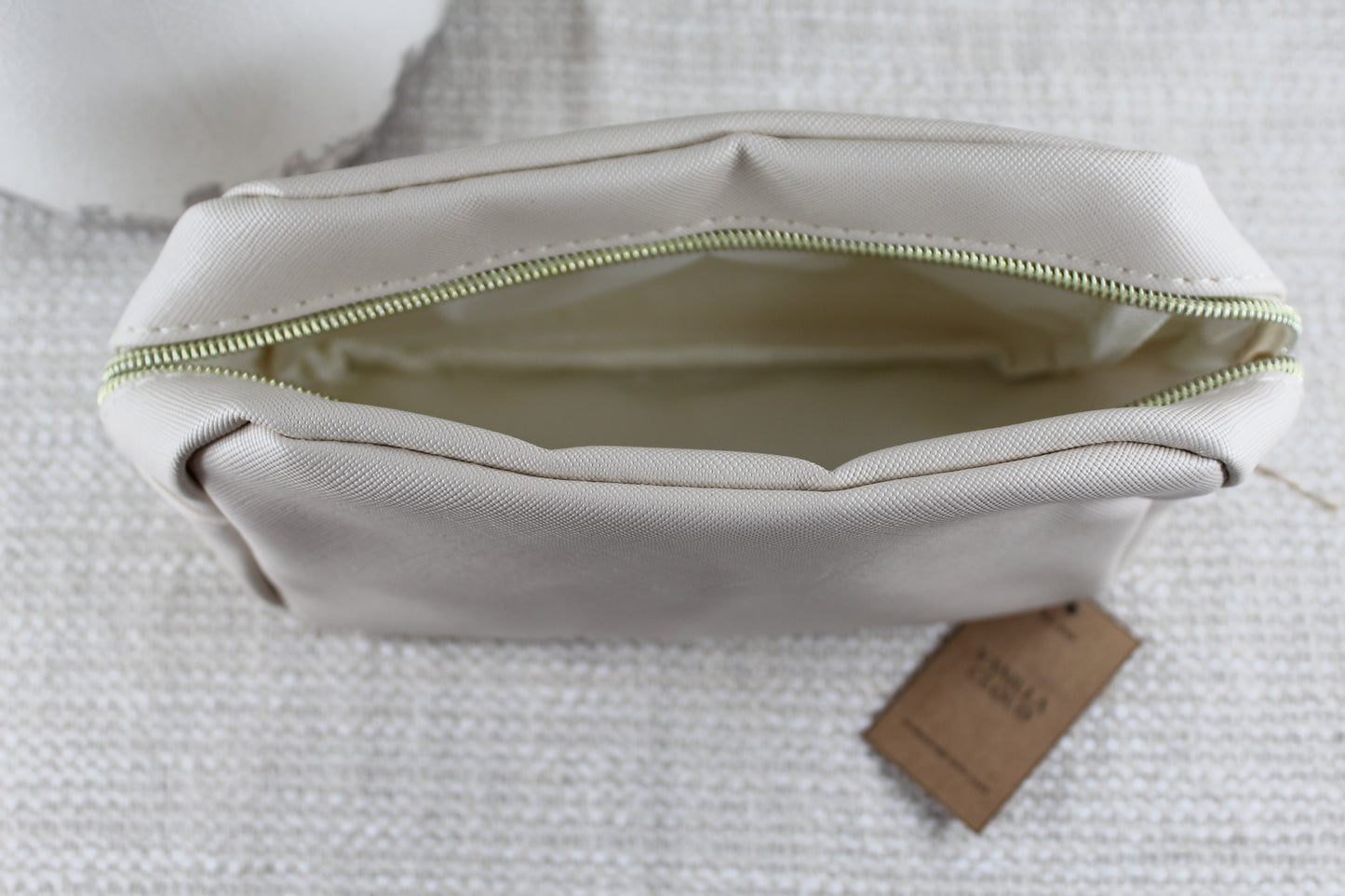 Vanilla Cloud Cosmetic Case- (Case Only)