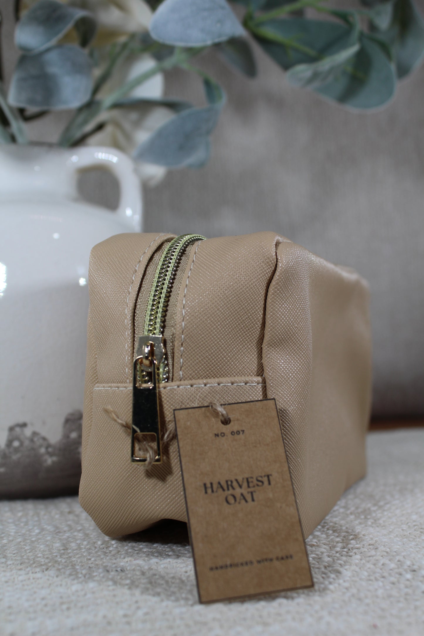 Harvest Oat Cosmetic Case- (Case Only)