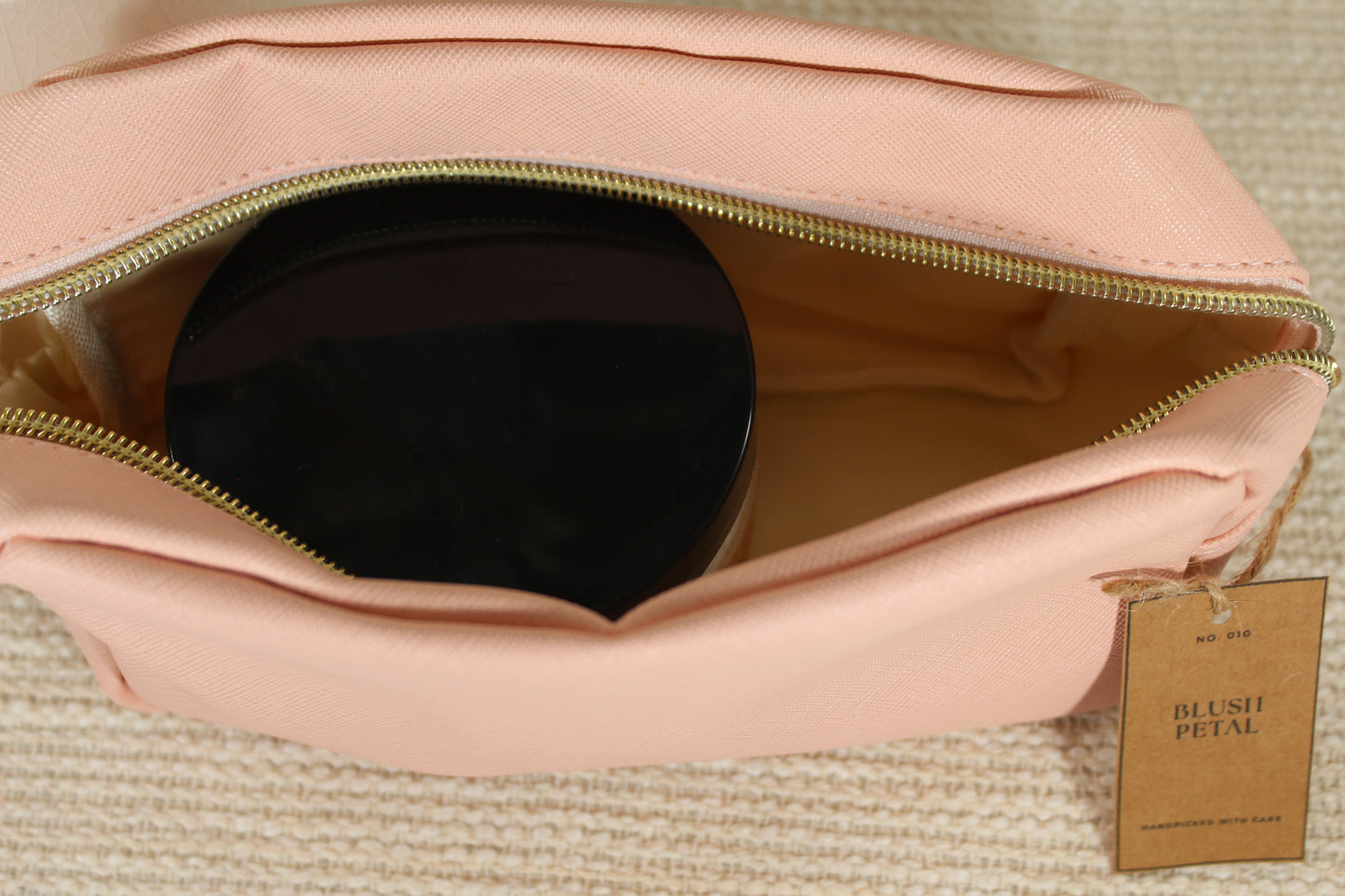 Blush Petal Cosmetic Case- (Case Only)