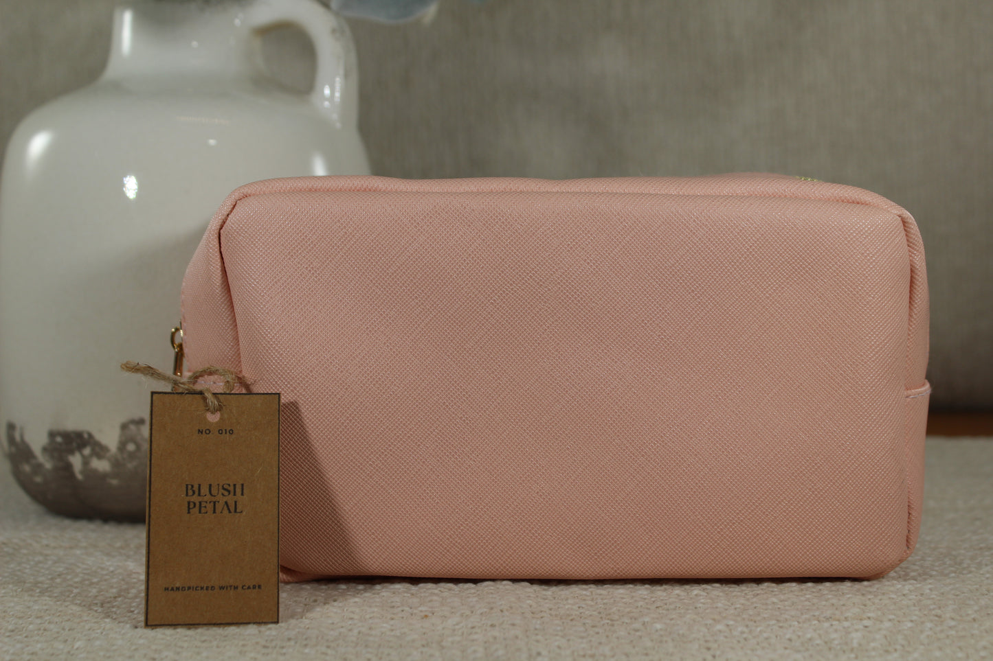 Blush Petal Cosmetic Case- (Case Only)