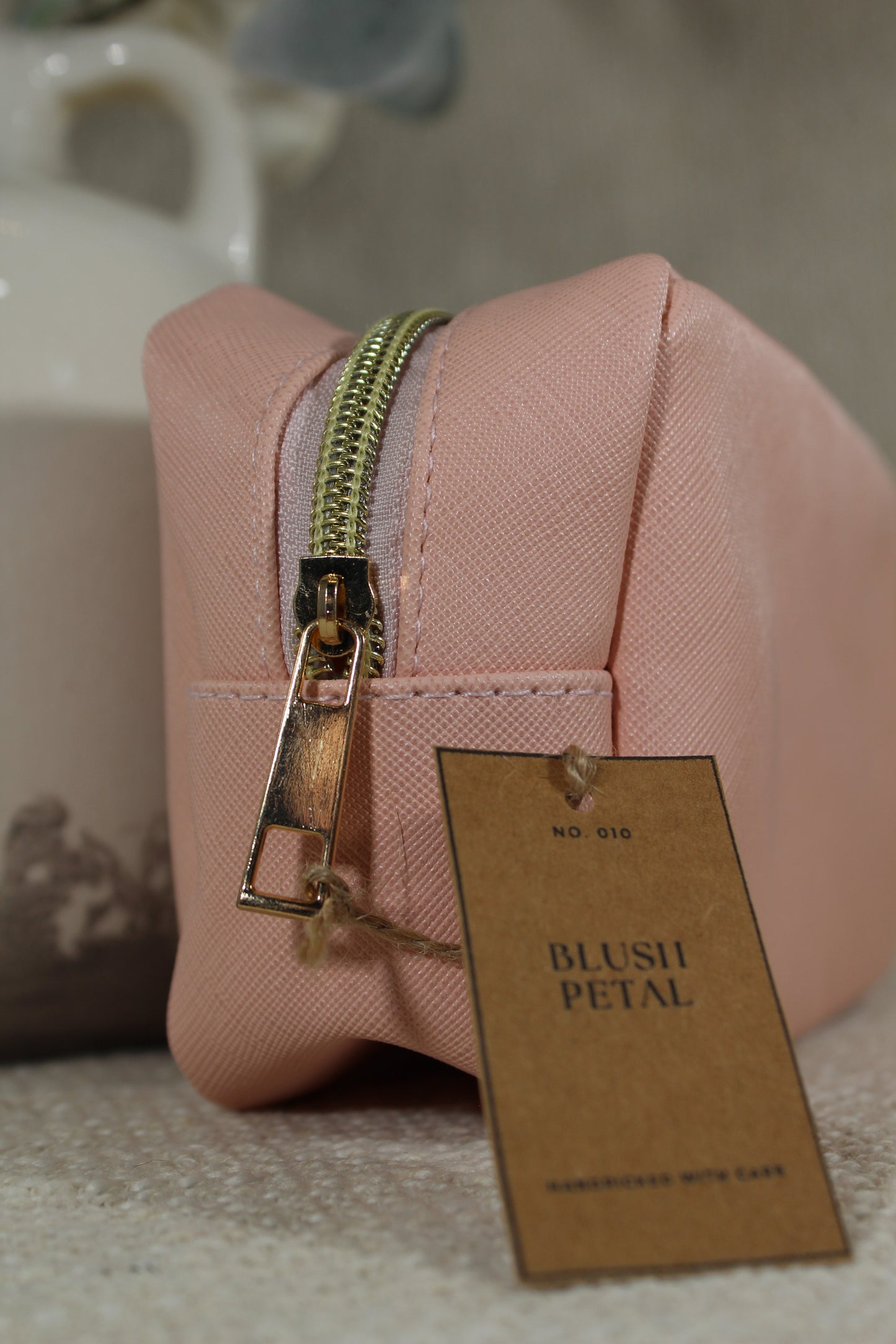 Blush Petal Cosmetic Case- (Case Only)