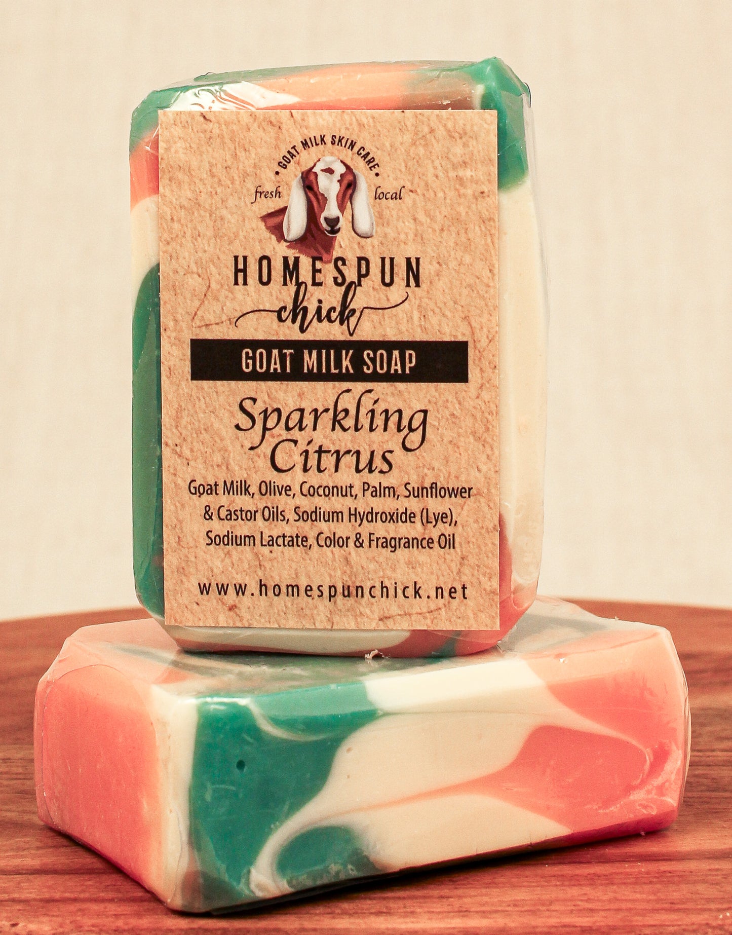 Sparkling Citrus Goat Milk Soap