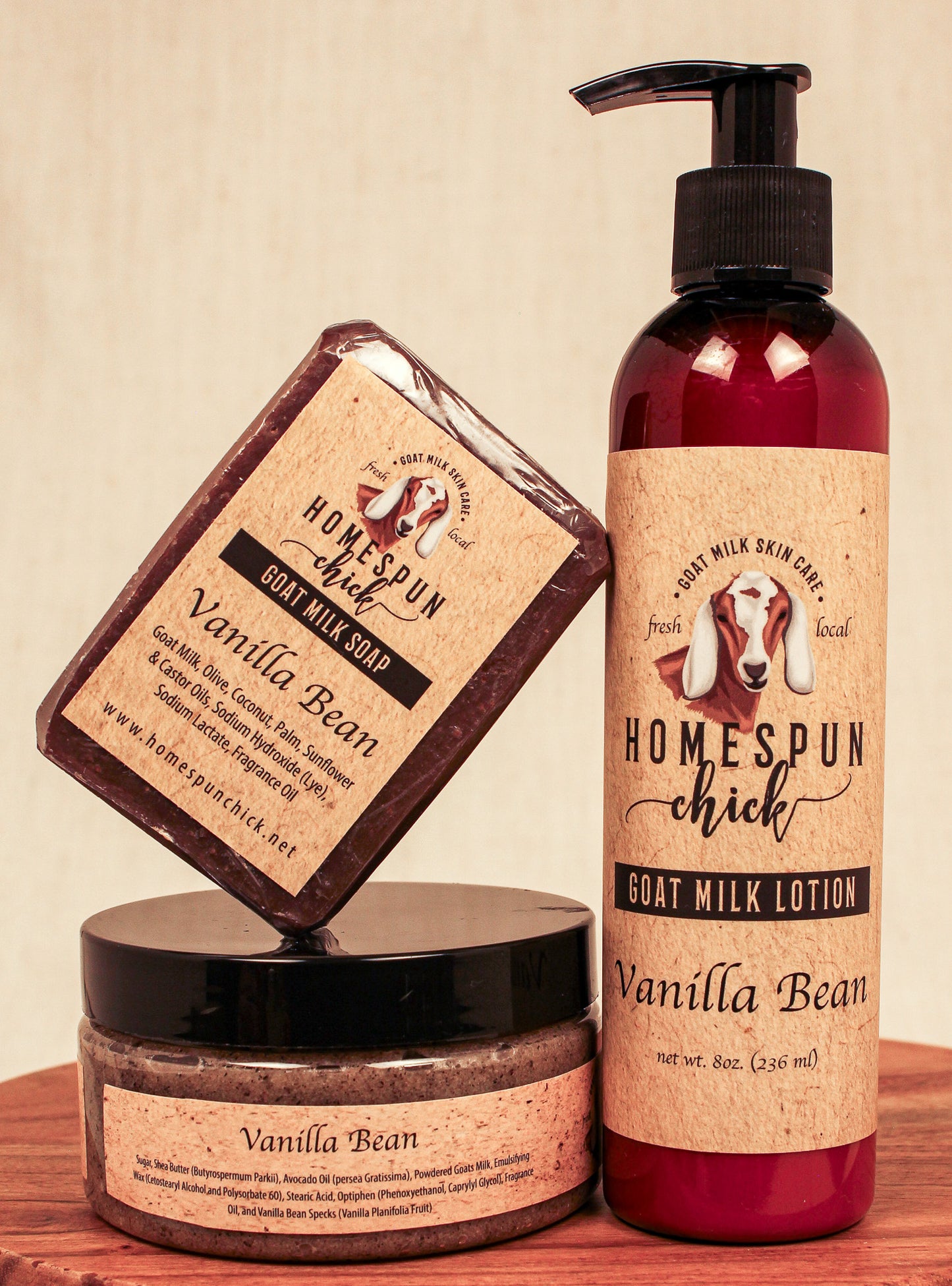 Vanilla Bean Goat Milk Sugar Scrub
