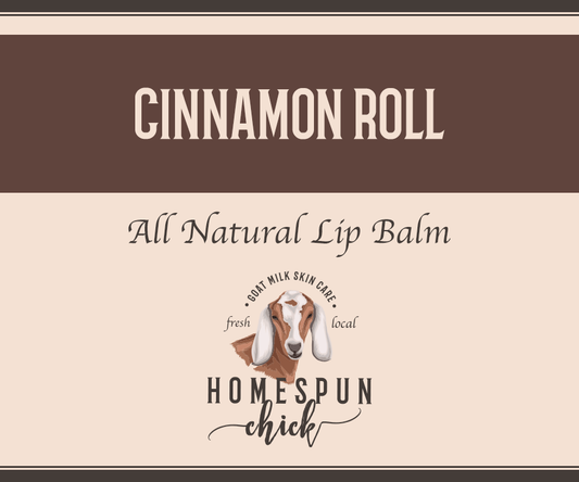 Cinnamon Roll Goat Milk Lip Balm