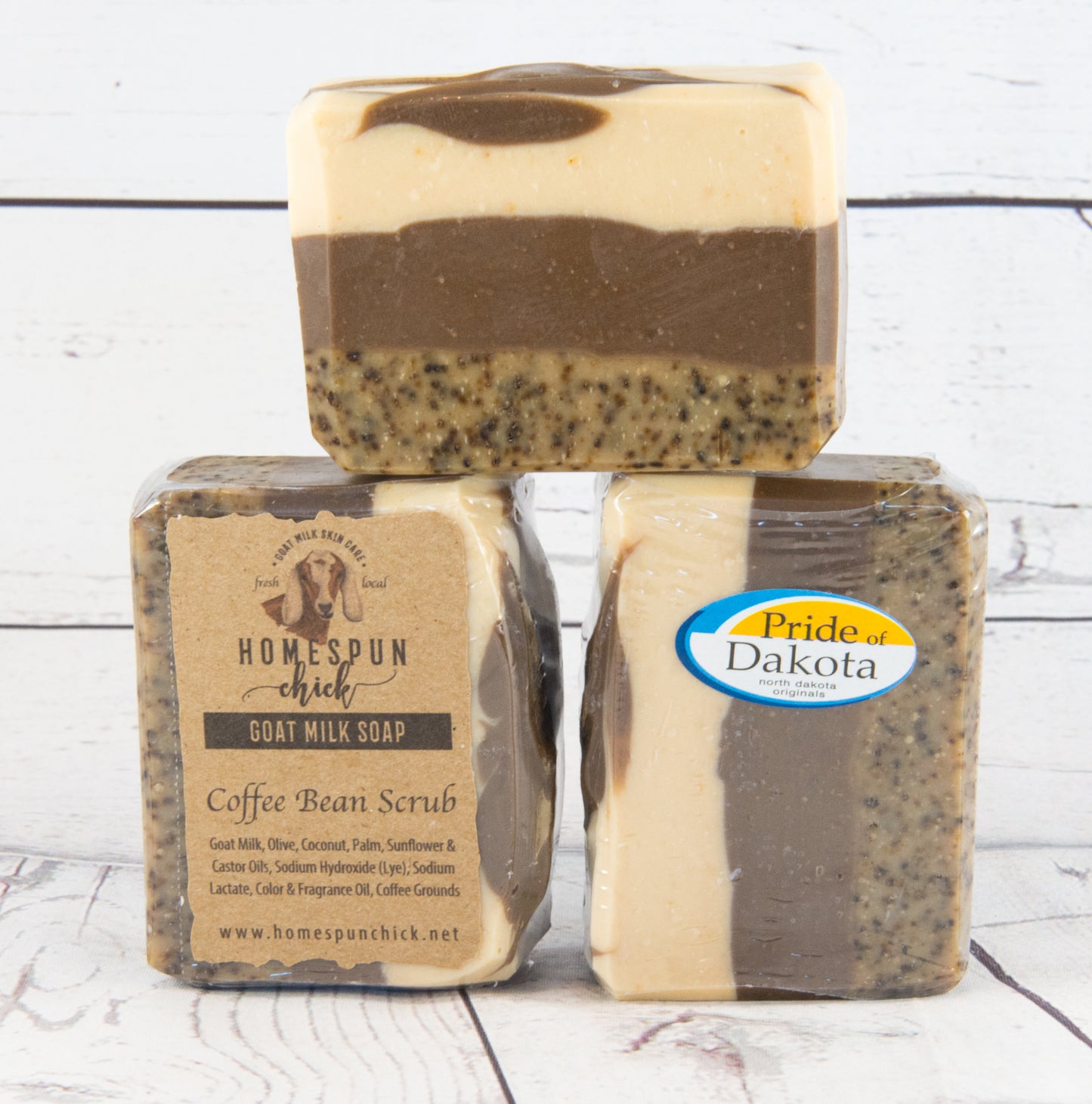 Coffee Bean Scrub Goat Milk Soap