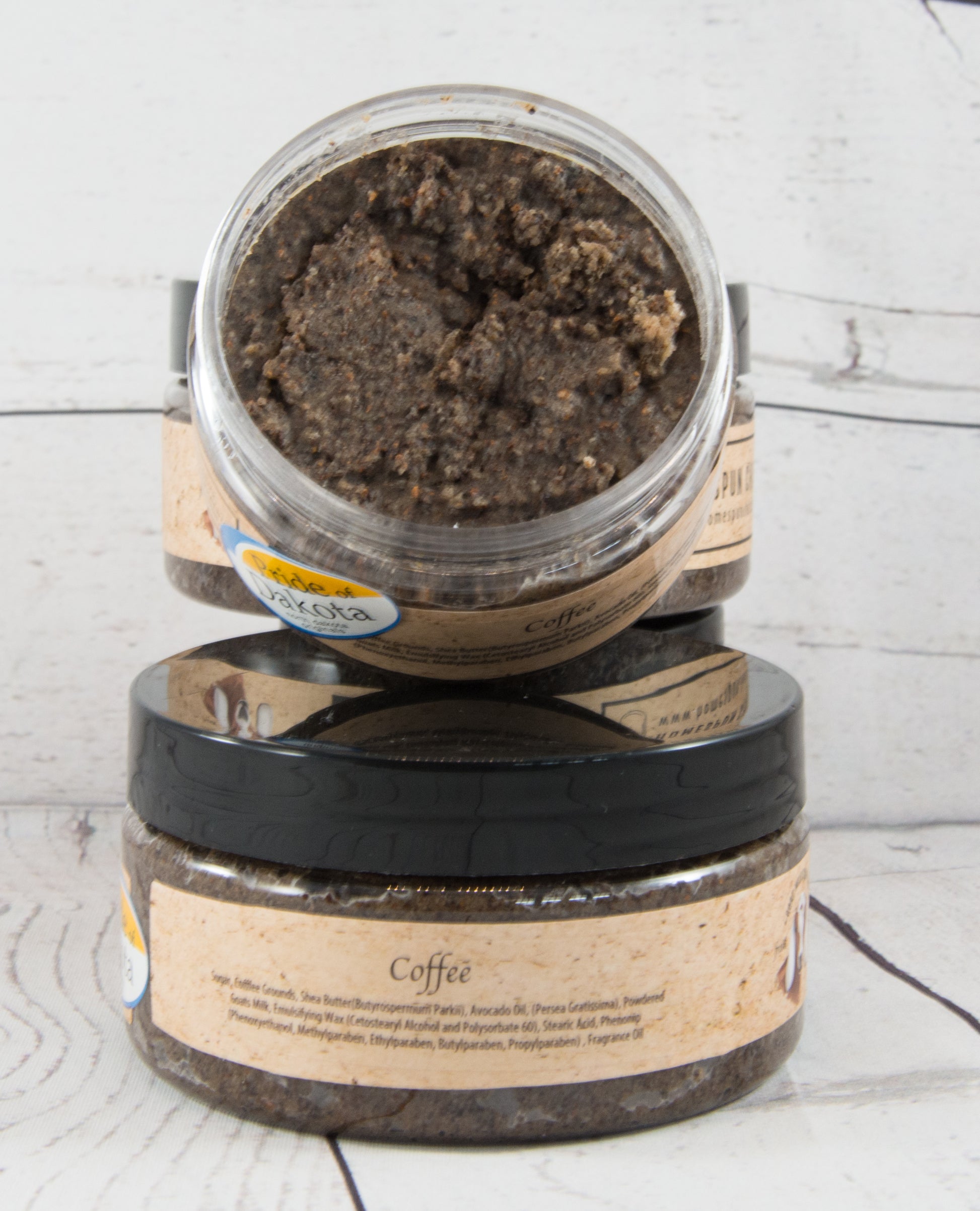 Coffee Sugar Scrub - inside look