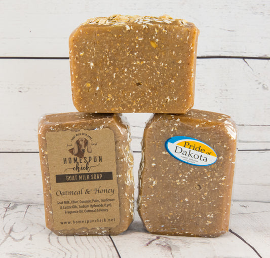 Oatmeal & Honey Goat Milk Soap