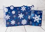 Winter: Blue & White Snowflake Gift Box Set