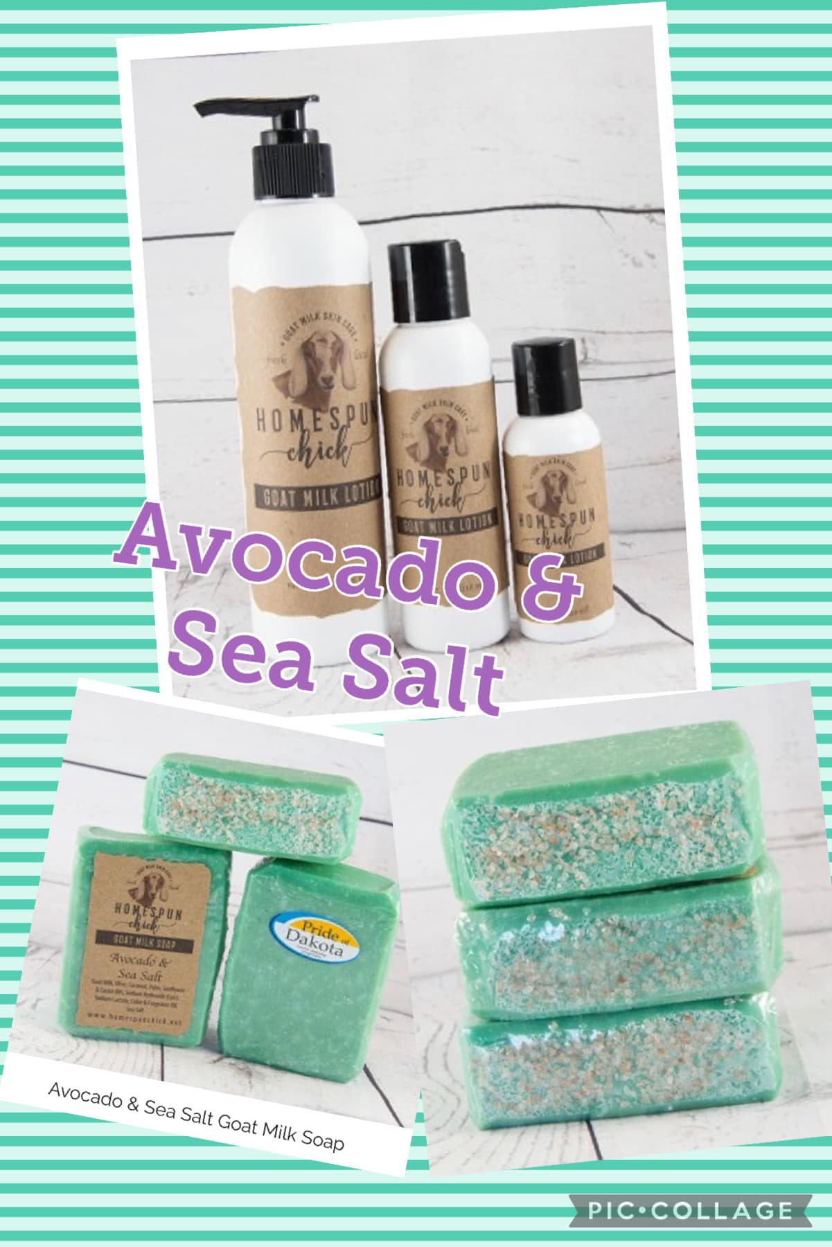 Avocado & Sea Salt Goat Milk Lotion