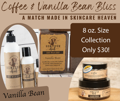 Coffee & Vanilla Bean Skincare Set