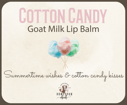 Cotton Candy Goat Milk Lip Balm