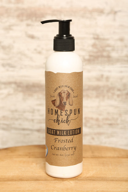 Frosted Cranberry Goat Milk Skincare Trio Gift Set