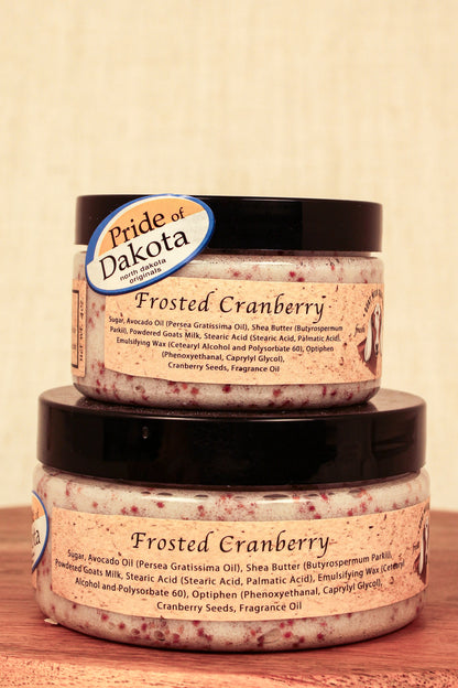 Frosted Cranberry Sugar Scrub