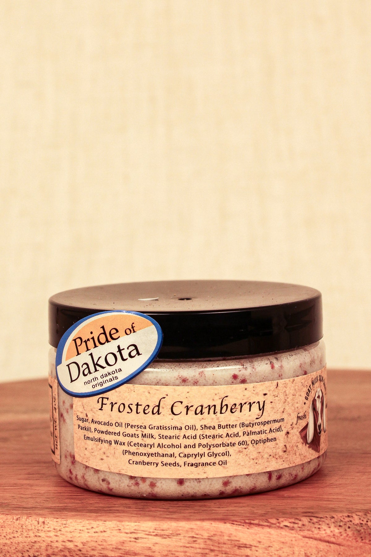 Frosted Cranberry Sugar Scrub