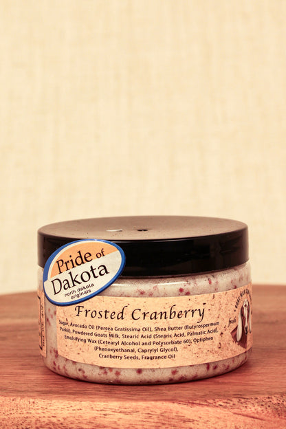 Frosted Cranberry Sugar Scrub