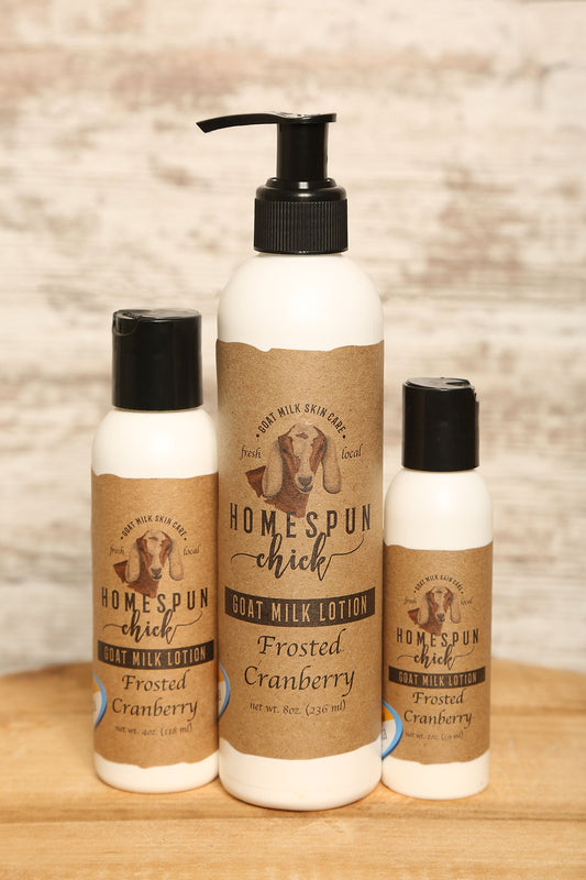 Frosted Cranberry Goat Milk Lotion