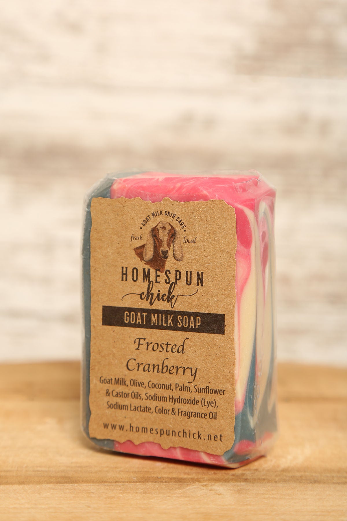 Frosted Cranberry Goat Milk Skincare Trio Gift Set