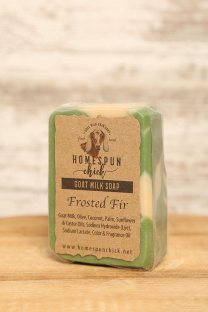 Frosted Fir Goat Milk Soap