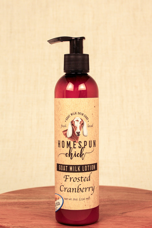Frosted Cranberry Goat Milk Lotion