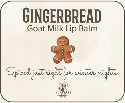 Gingerbread Goat Milk Lip Balm