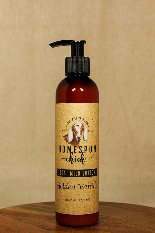Golden Vanilla Goat Milk Lotion