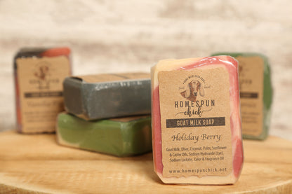 Holiday Berry Goat Milk Soap