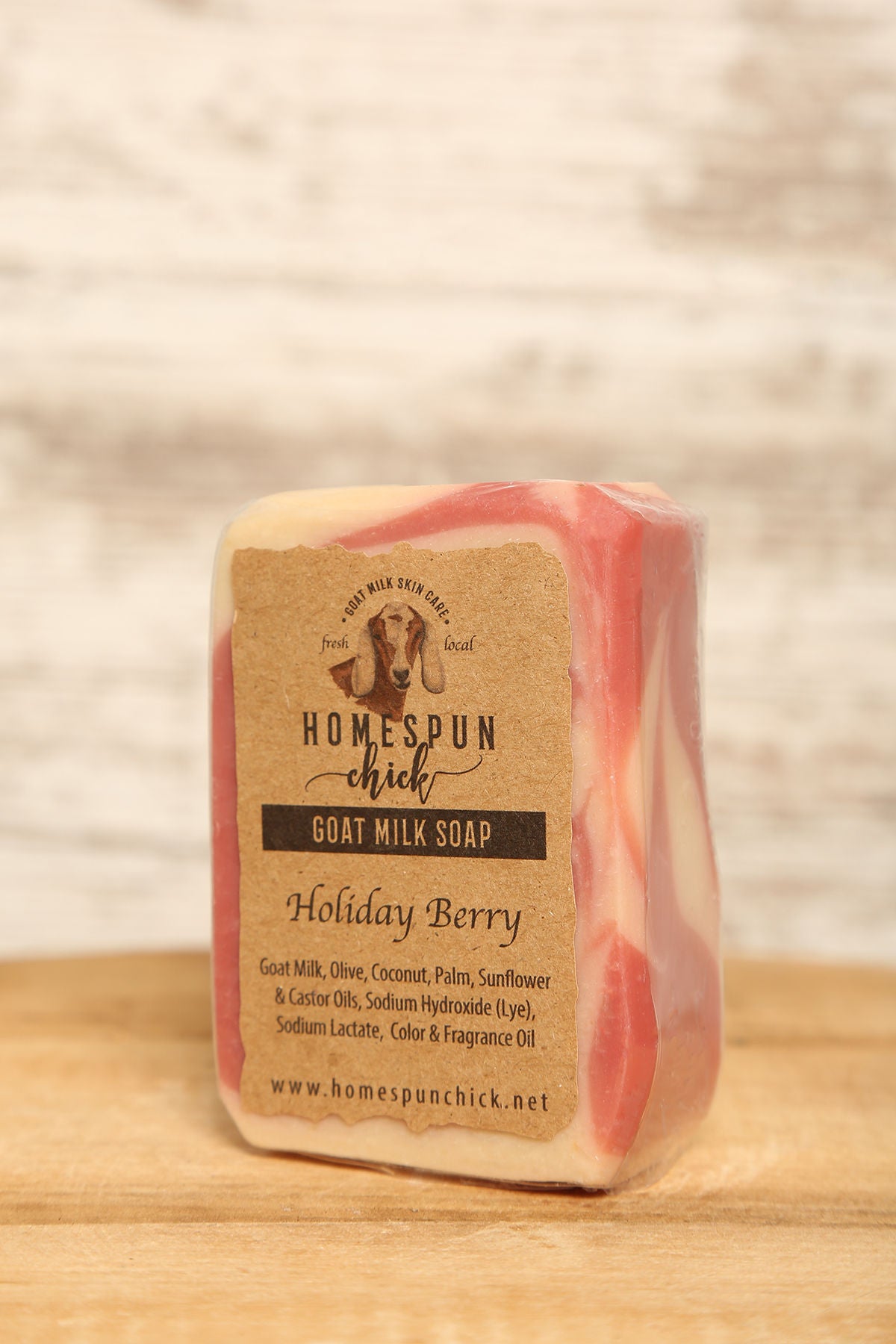 Holiday Berry Goat Milk Soap