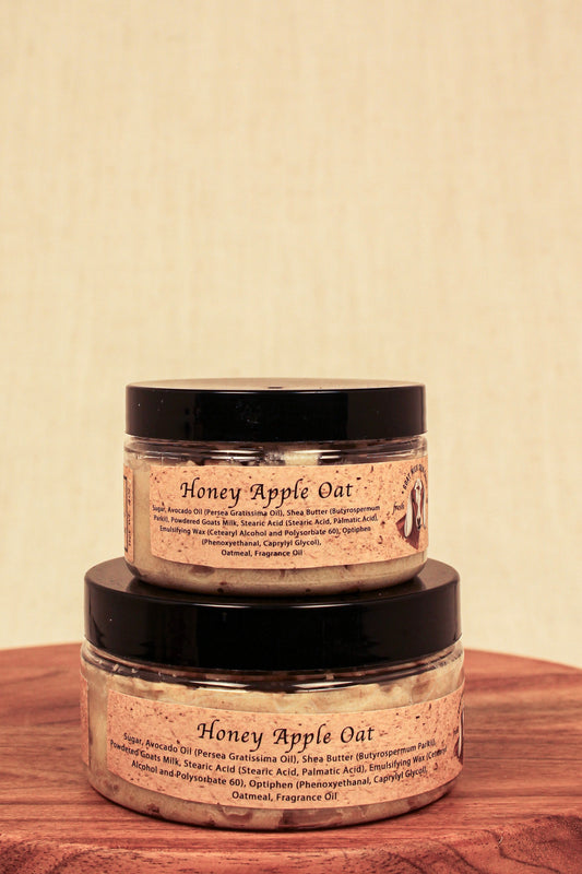 Honey Apple Oat Goat Milk Sugar Scrub