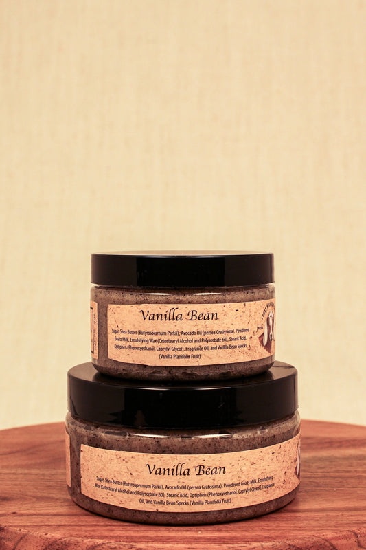 Vanilla Bean Goat Milk Sugar Scrub