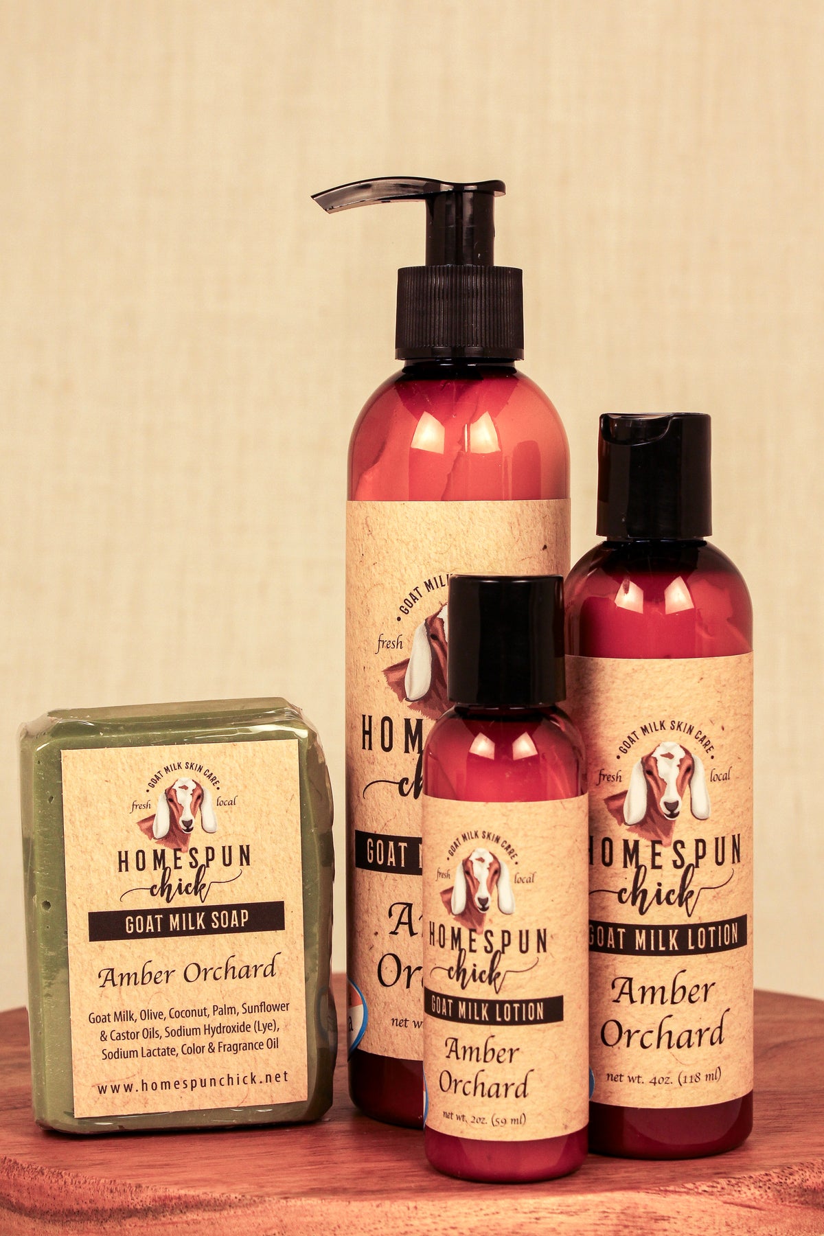 Amber Orchard Goat Milk Soap