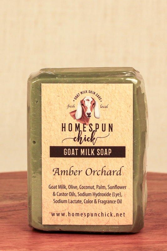 Amber Orchard Goat Milk Soap