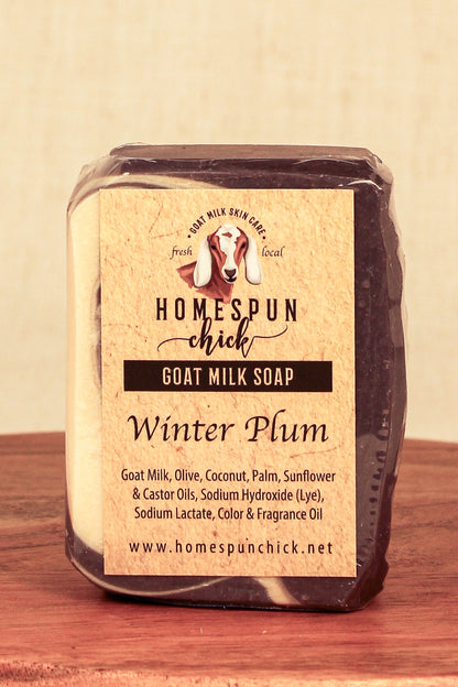 Winter Plum  Goat Milk Soap