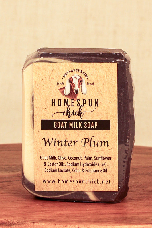 Winter Plum  Goat Milk Soap
