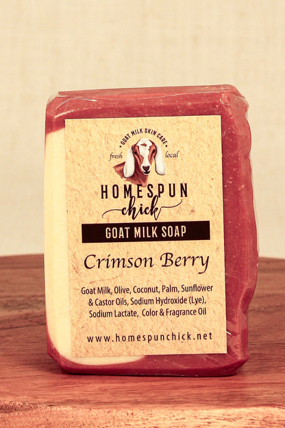 Crimson Berry Goat Milk Soap
