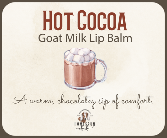 Hot Cocoa Goat Milk Lip Balm