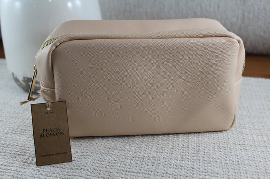 Peach Blossom Cosmetic Case- (Case Only)