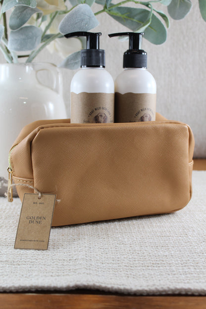 Golden Dune Cosmetic Case- (Case Only)