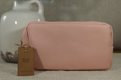 Blush Petal Cosmetic Case- (Case Only)