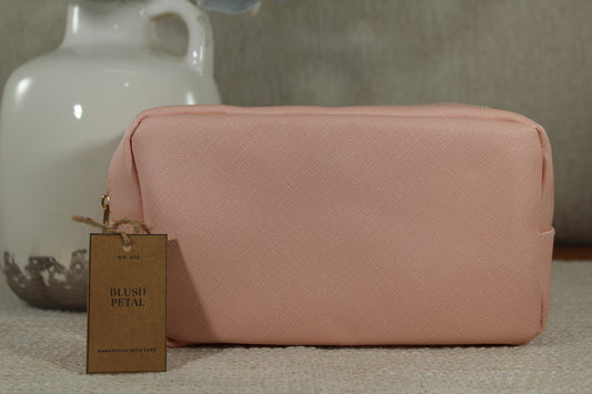 Blush Petal Cosmetic Case- (Case Only)