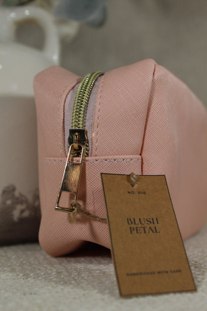 Blush Petal Cosmetic Case- (Case Only)