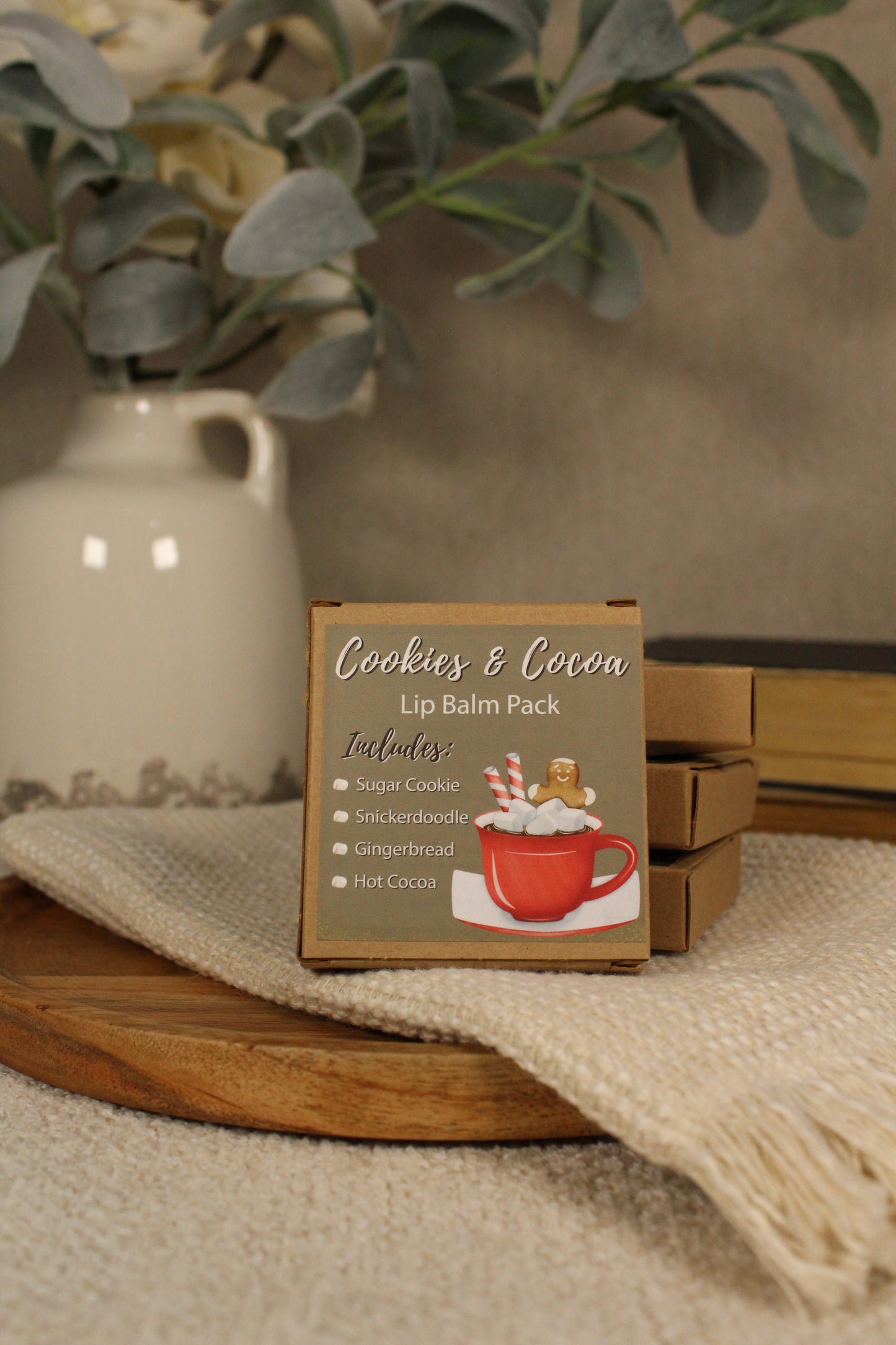 Cookies & Cocoa Lip Balm Collection - 4-Pack