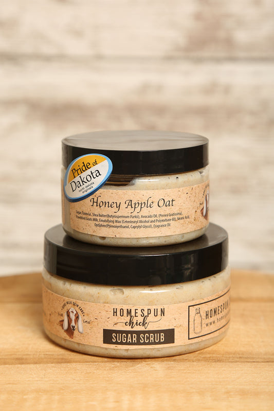 Honey Apple Oat Sugar Scrub