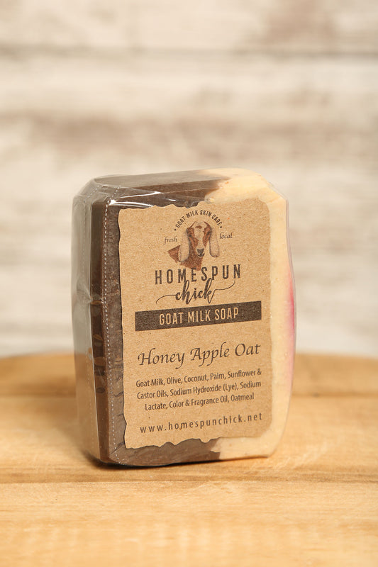 Honey Apple Oat Goat Milk Soap