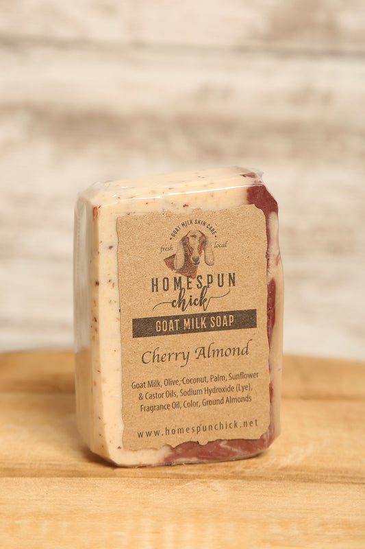 Cherry Almond Goat Milk Soap