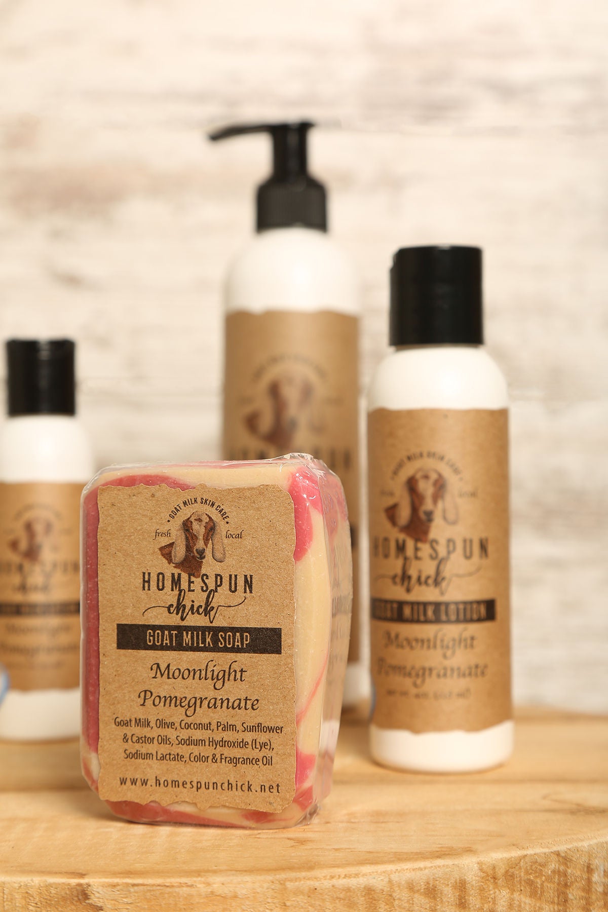 Moonlight Pomegranate Goat Milk Lotion